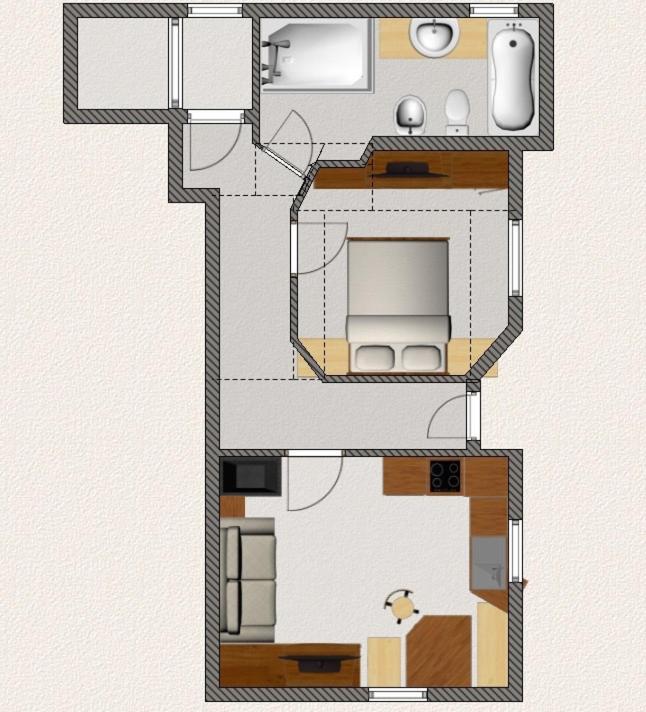סלבה די ואל גרדנה Apartments Villa Gardena - Gardenahotels חדר תמונה